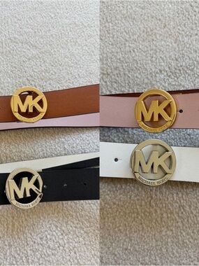 Set of 2 Reversible Michael Kors Belts